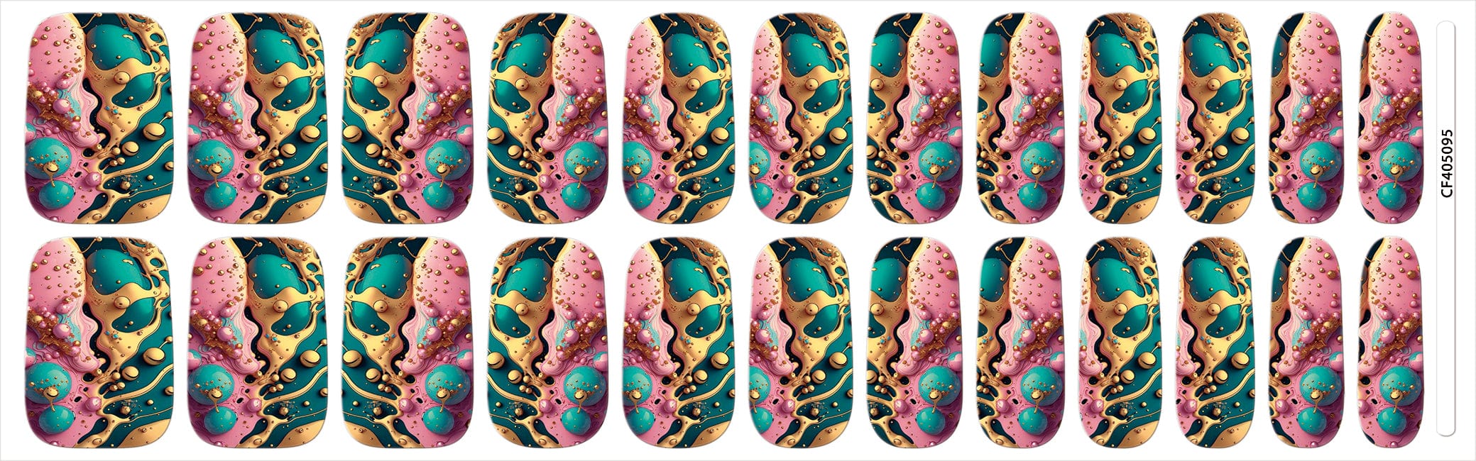 NEU: Rosey Emerald Marble