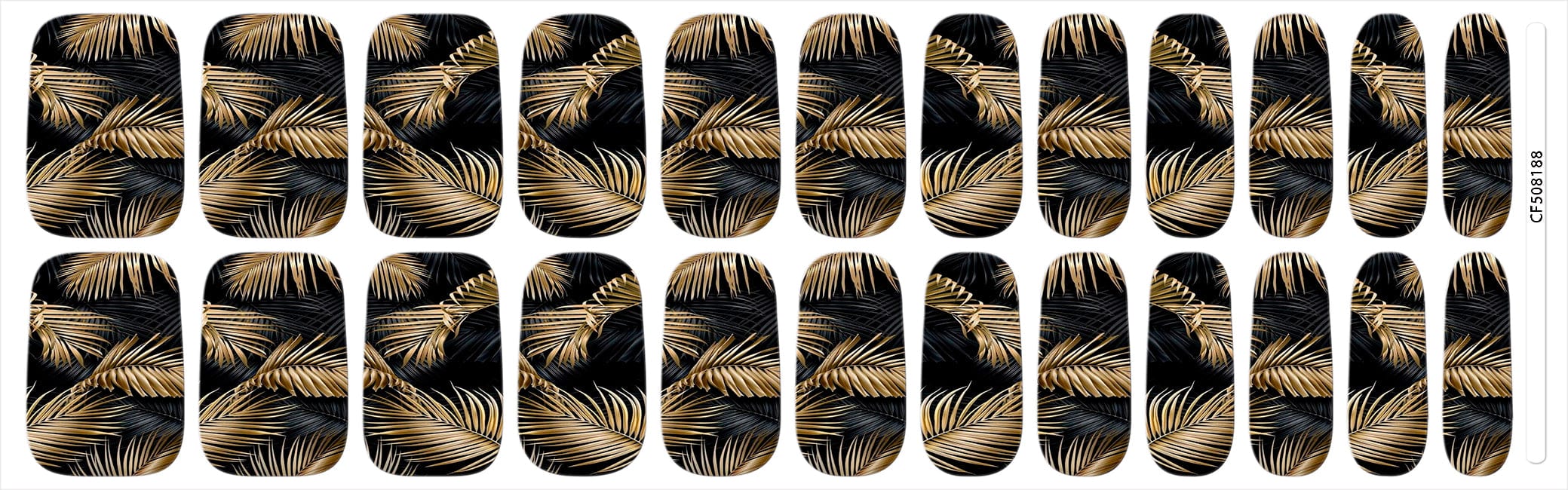 Golden Midnight Palms