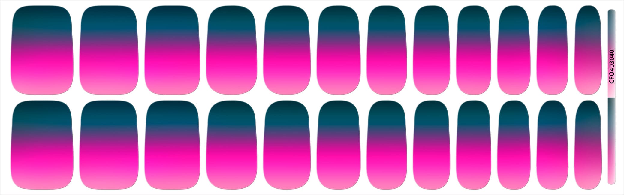 NEW: Fuchsia Eclipse Ombré