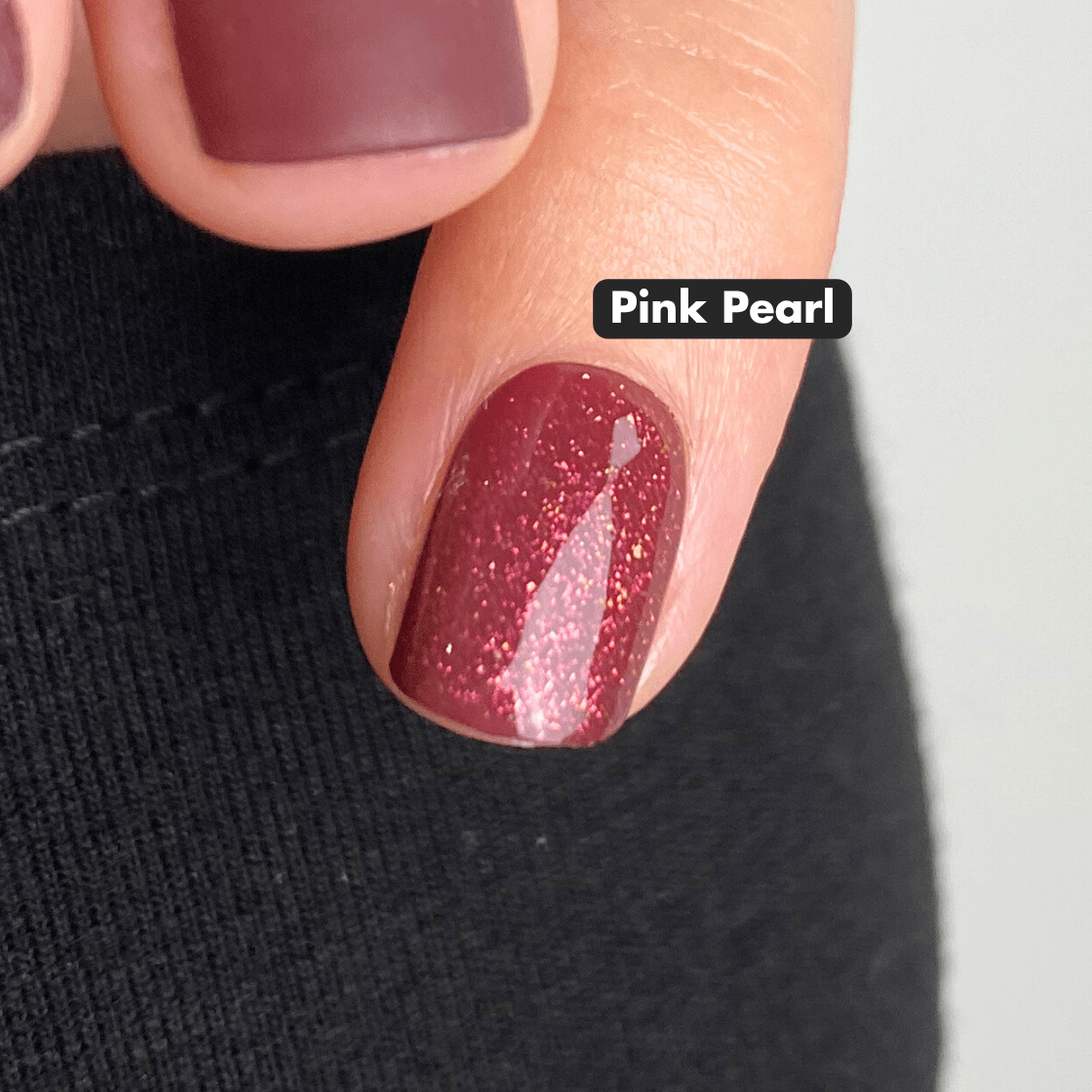 UV Top Coat: Pink Pearl