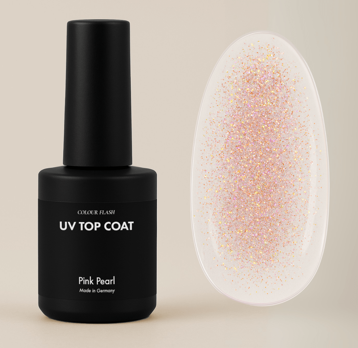 UV Top Coat: Pink Pearl