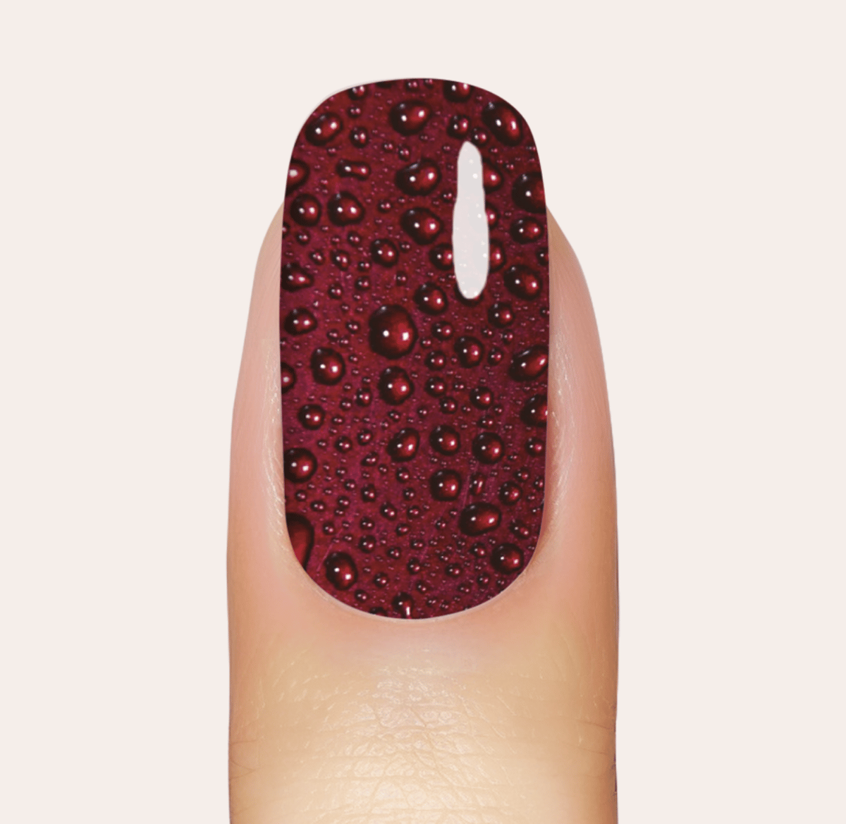 UV Gel: Burgundy Rain