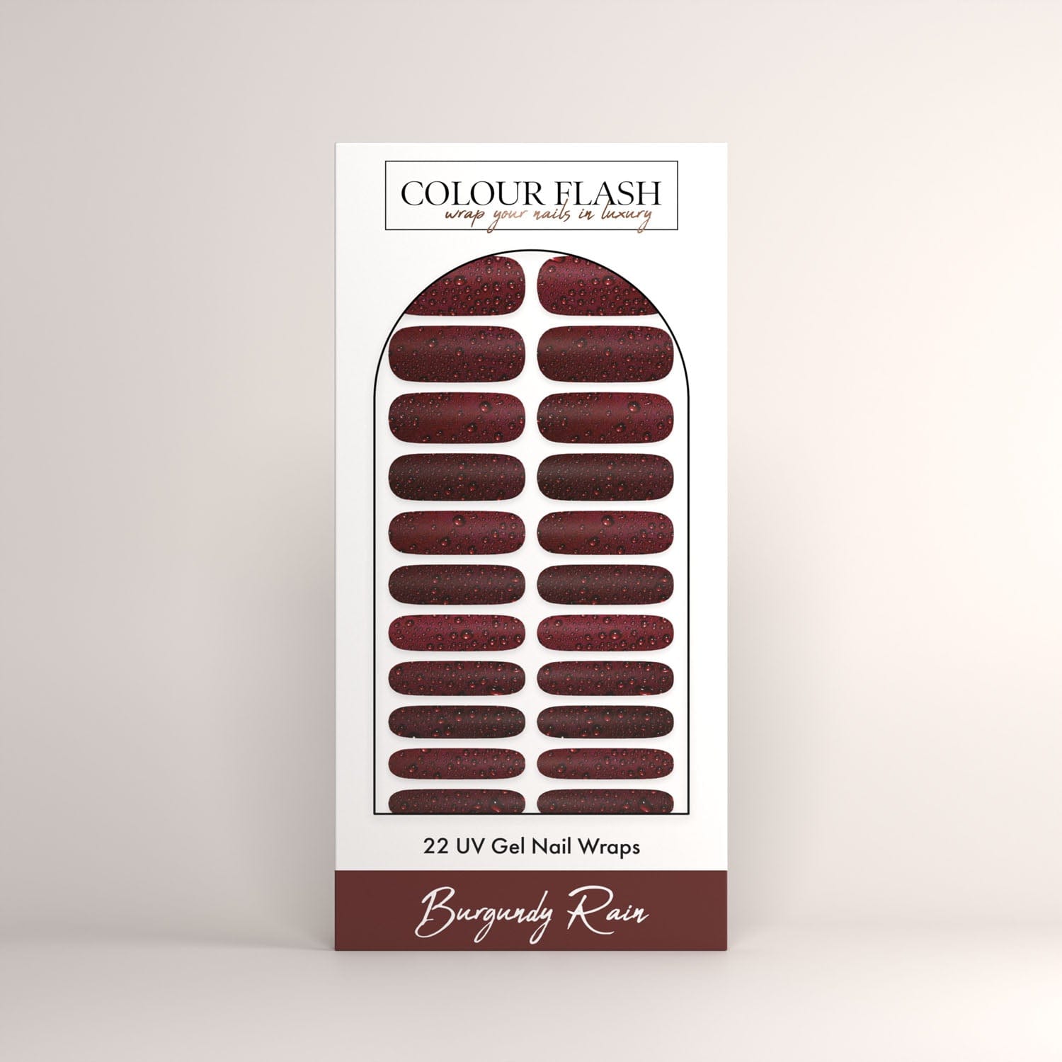 UV Gel: Burgundy Rain