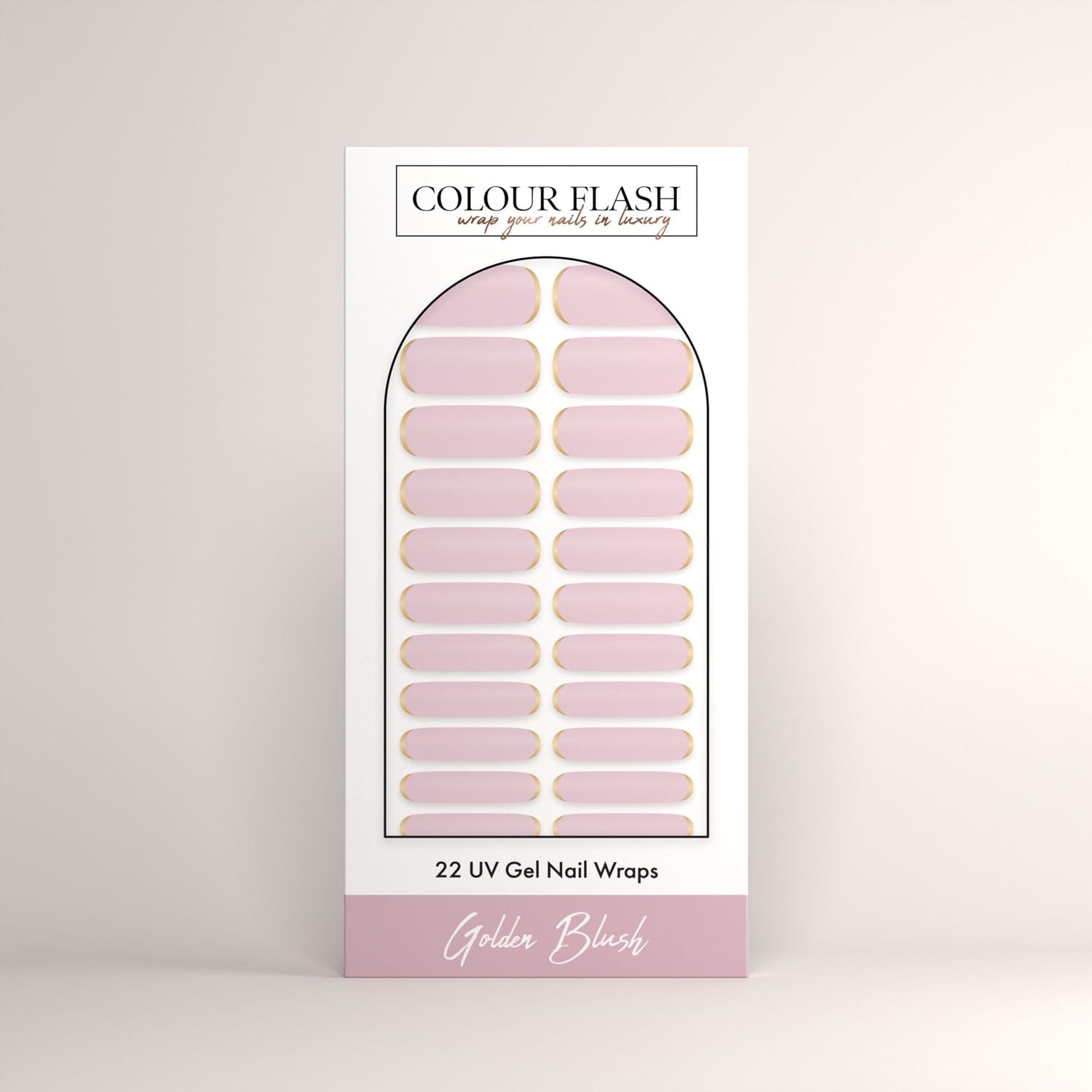 UV Gel: Golden Blush