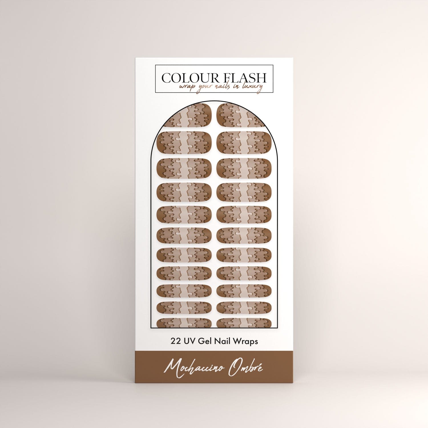 UV Gel: Mochaccino Ombré