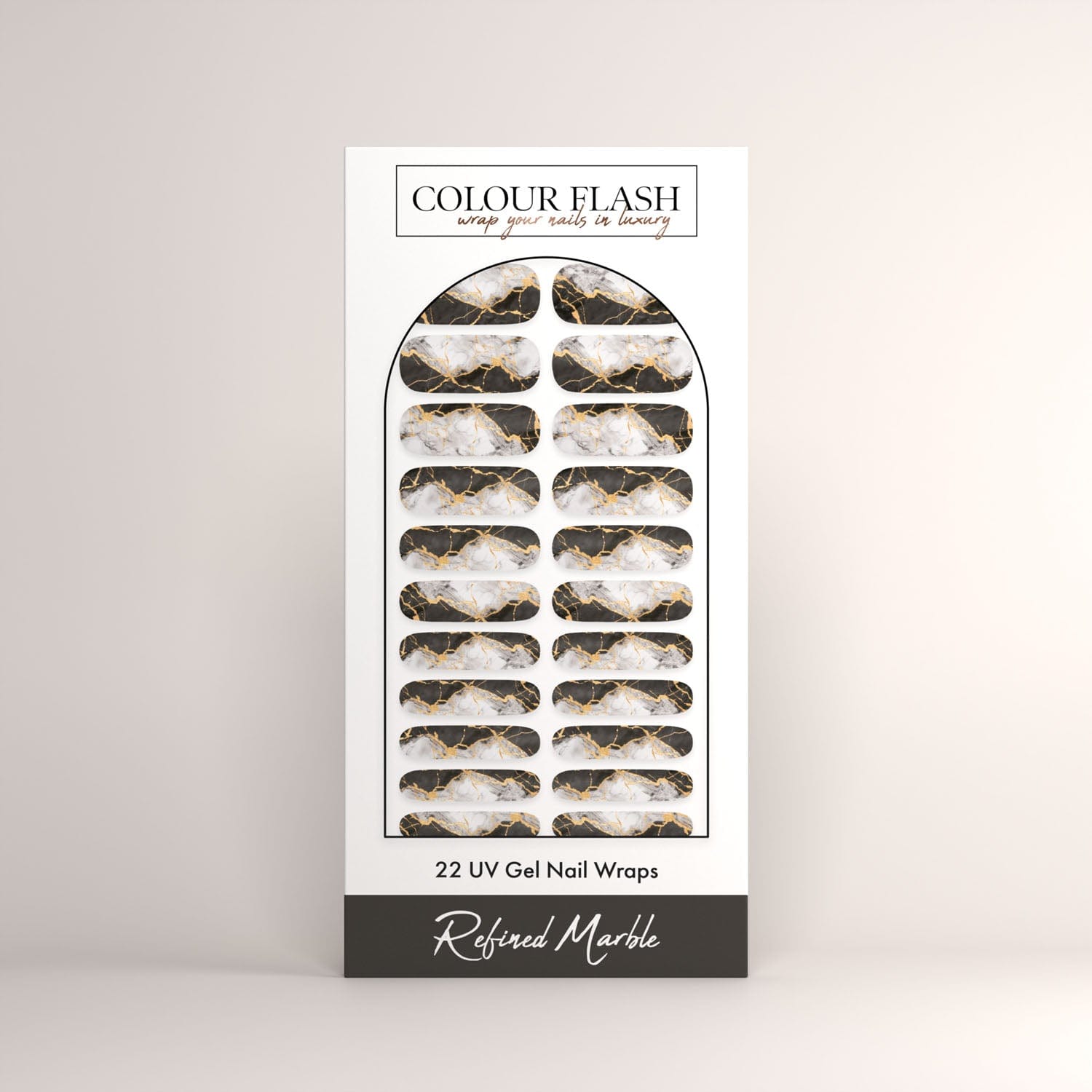 UV Gel: Refined Marble