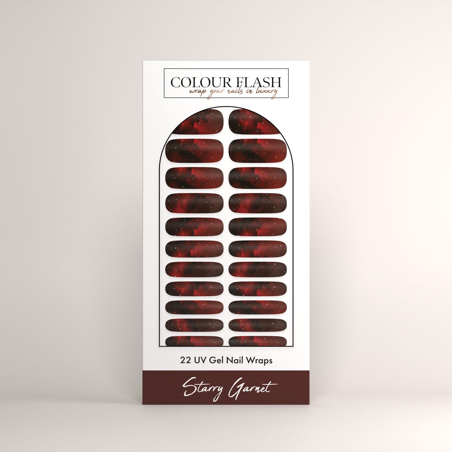 UV Gel: Starry Garnet