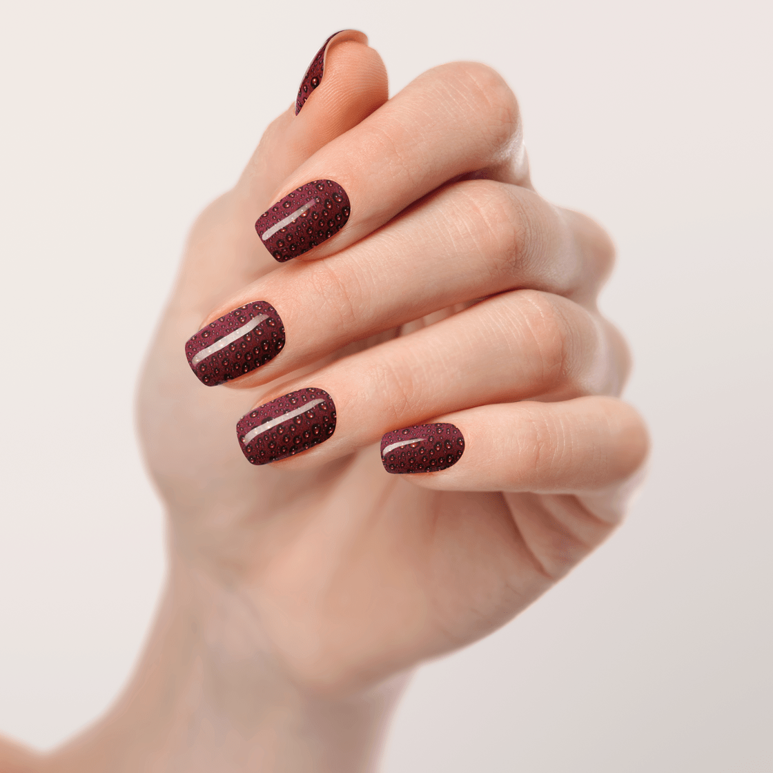 UV Gel: Burgundy Rain
