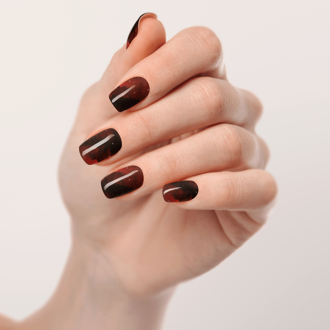 UV Gel: Starry Garnet