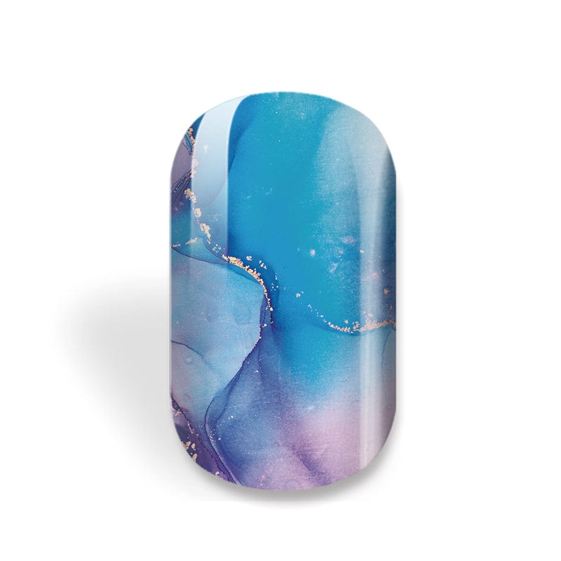 Blue Fire Marble