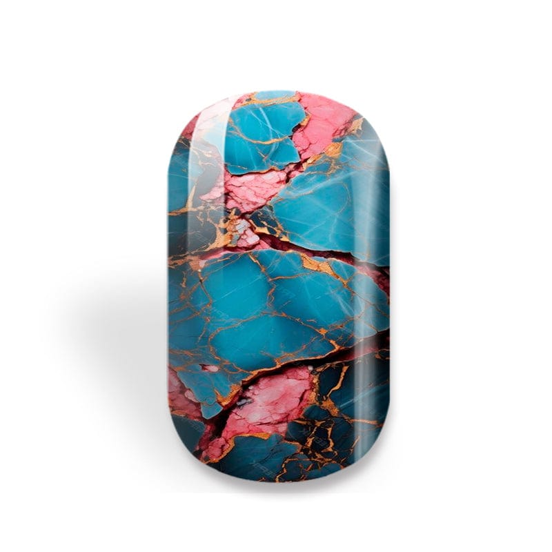 NEW: Twisted Turquoise Marble
