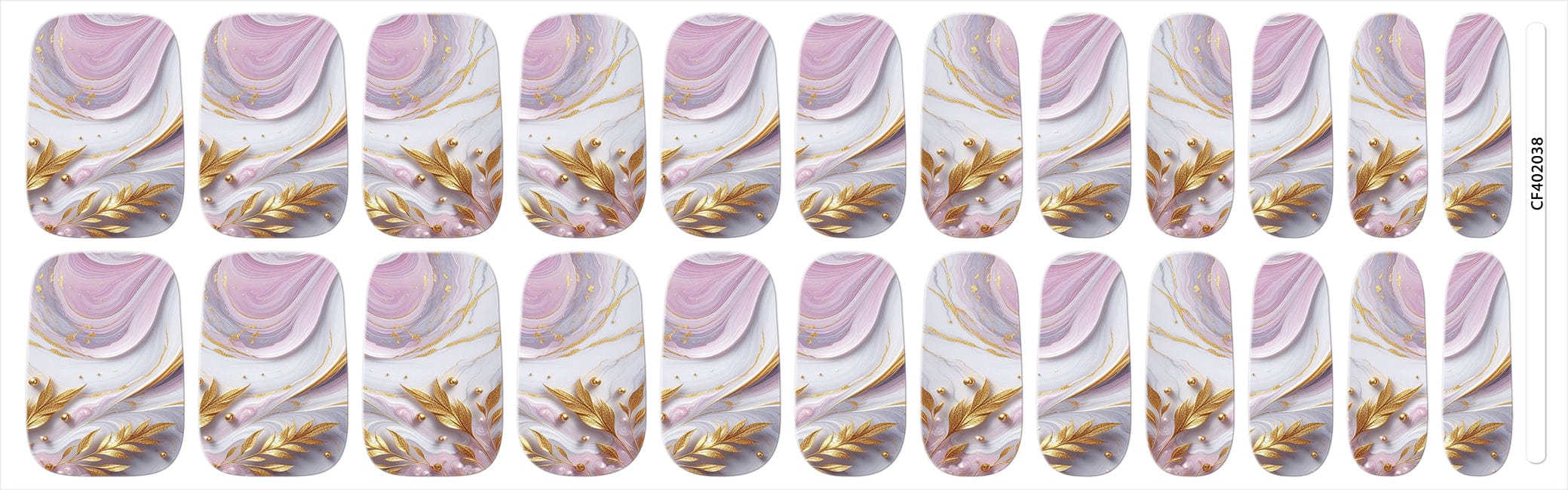 NEW: Golden Foliage Marble