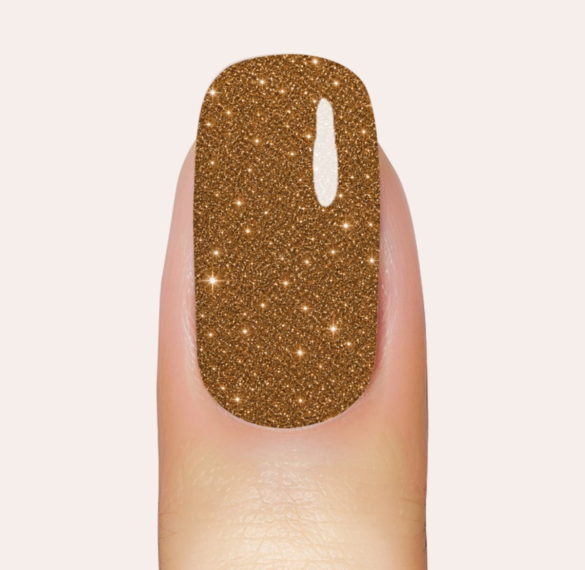 UV Gel: Golden Stardust