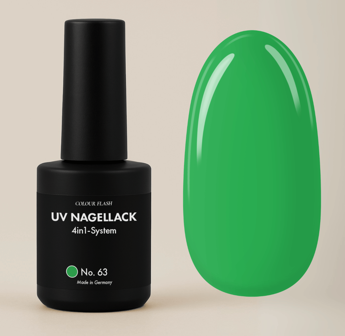 UV Nagellack No. 63 (4in1, 10ml)