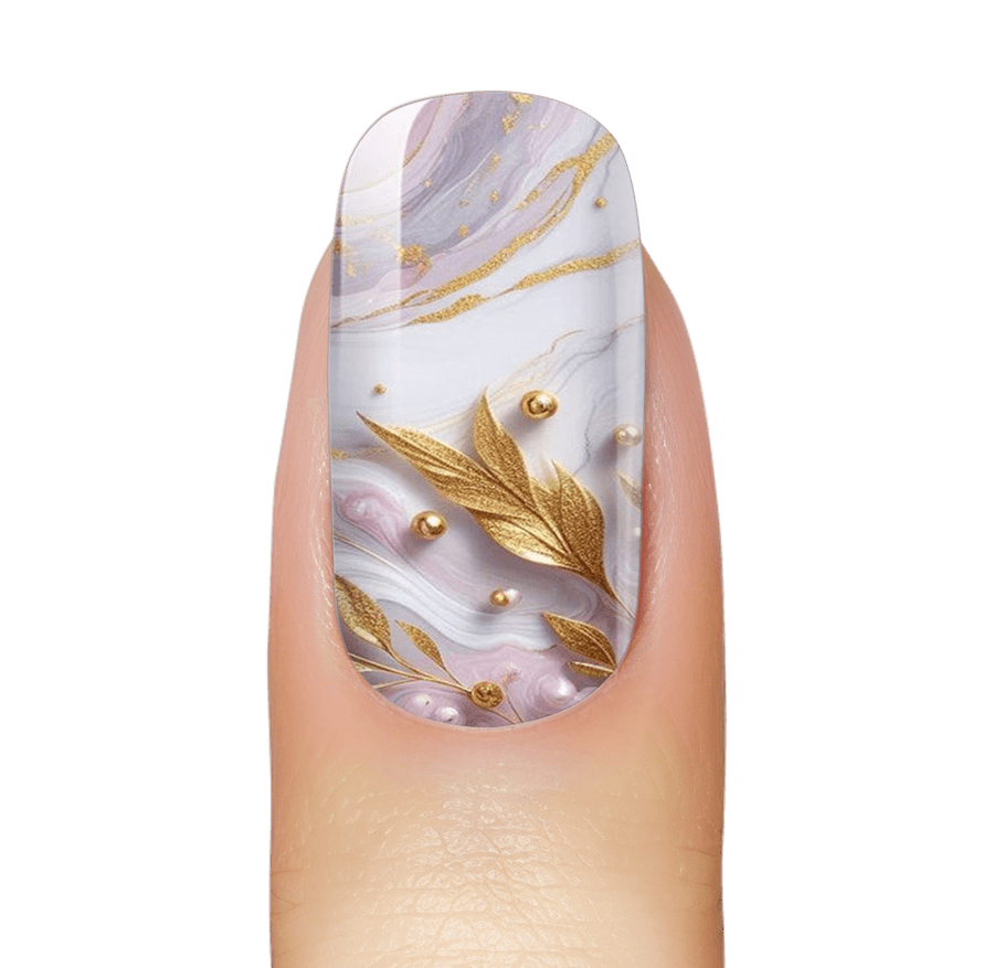 NEW: Golden Foliage Marble
