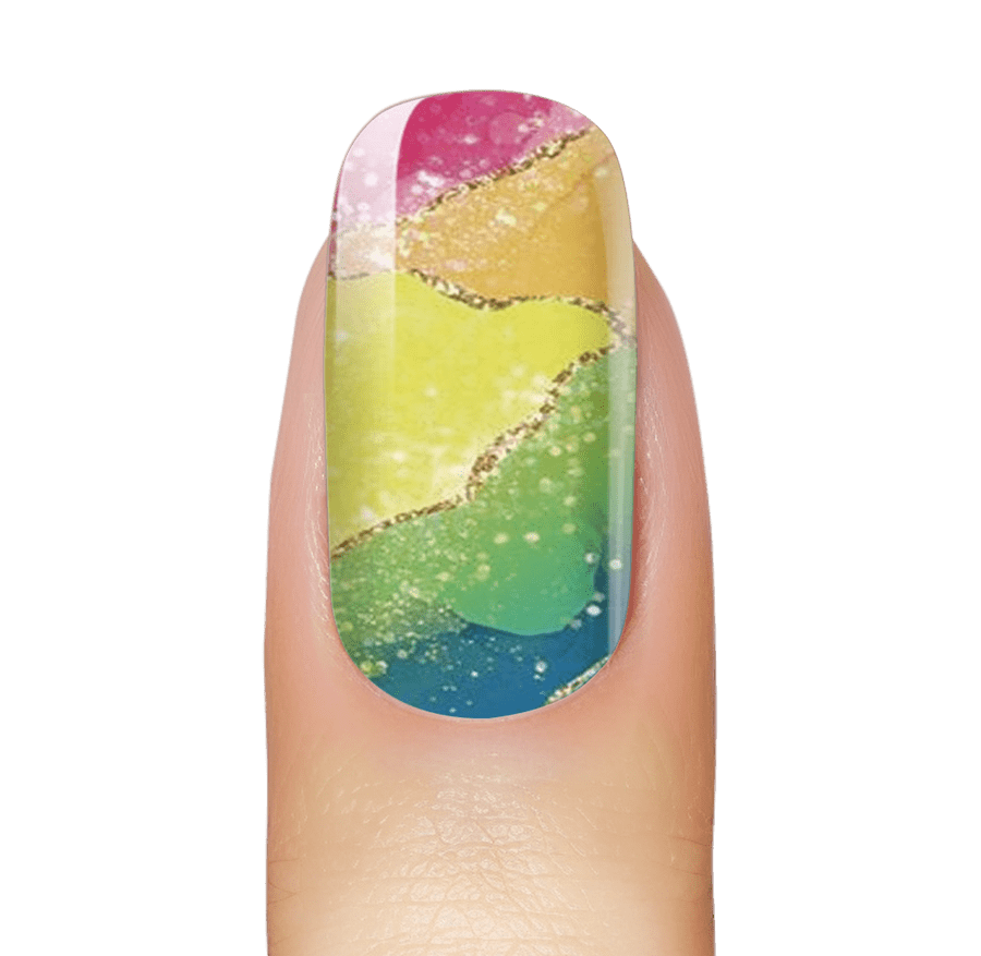 Rainbow Rock Marble