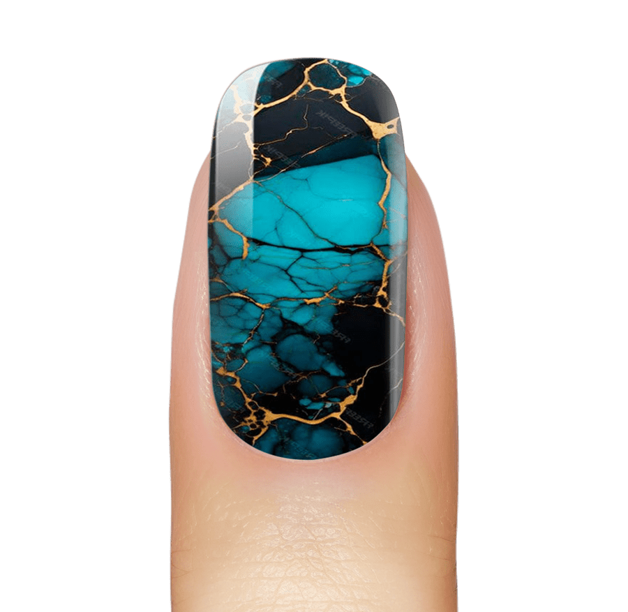 Turquoise Spin Marble