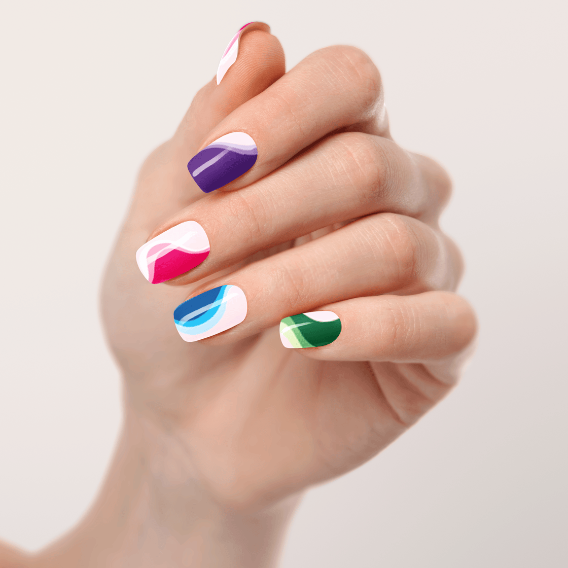 UV Gel: Neon Flow