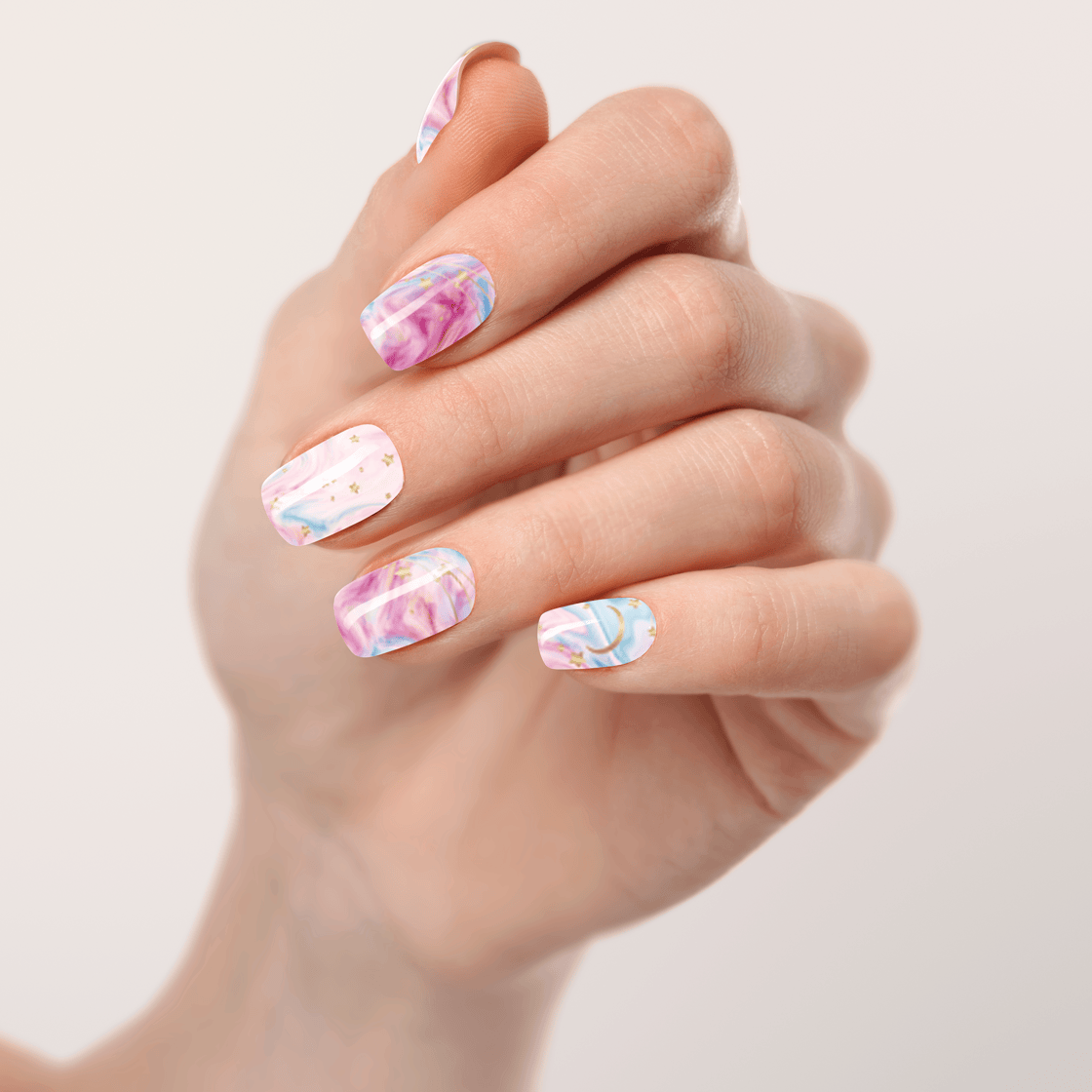 UV Gel: Stardust Marble