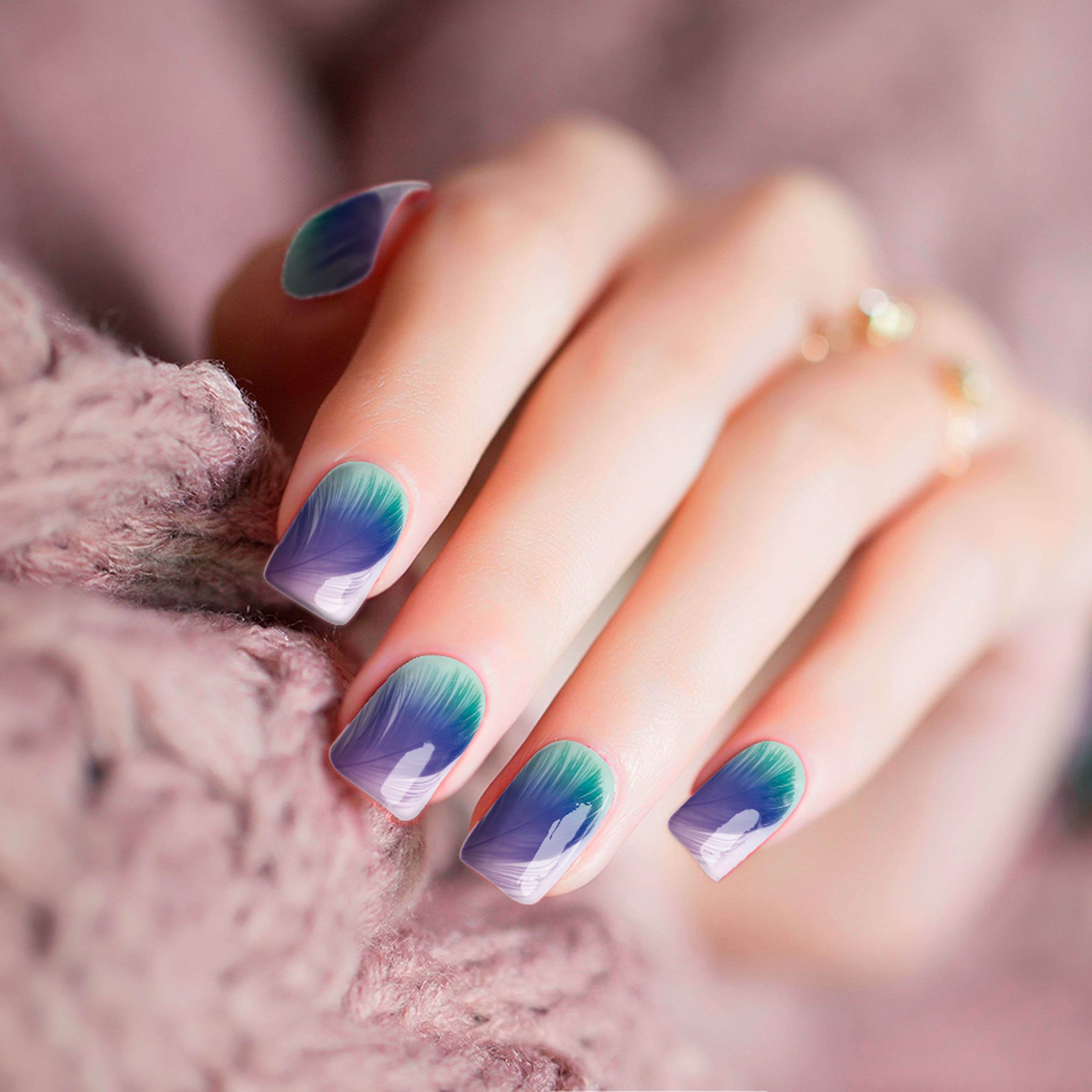 Pastel Feathers