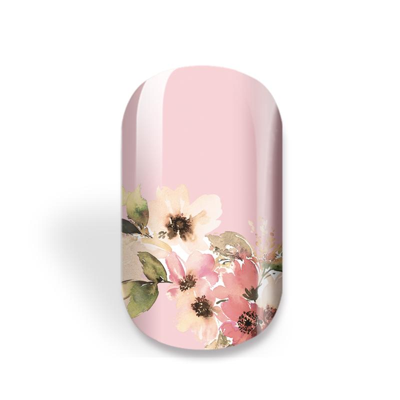Rolling in Flower Fields (Pink)