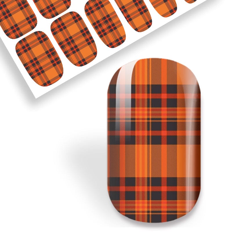 Pumpkin Spice Plaid