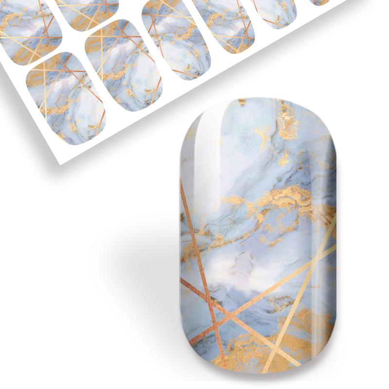 Gold Marble Geo