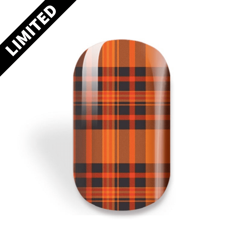 Pumpkin Spice Plaid